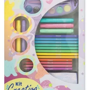 Kit creativo escolar pastel