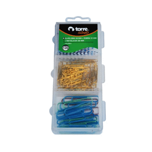 CLIP TORRE ORO 28MM -  ZEBRA 32 MM - MET50M