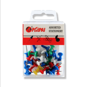 PUSH PIN COLORES 50 PCS