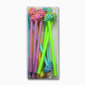 DOCENA BOLIGRAFOS INFANTIL DISEÑO DINOSAURIO